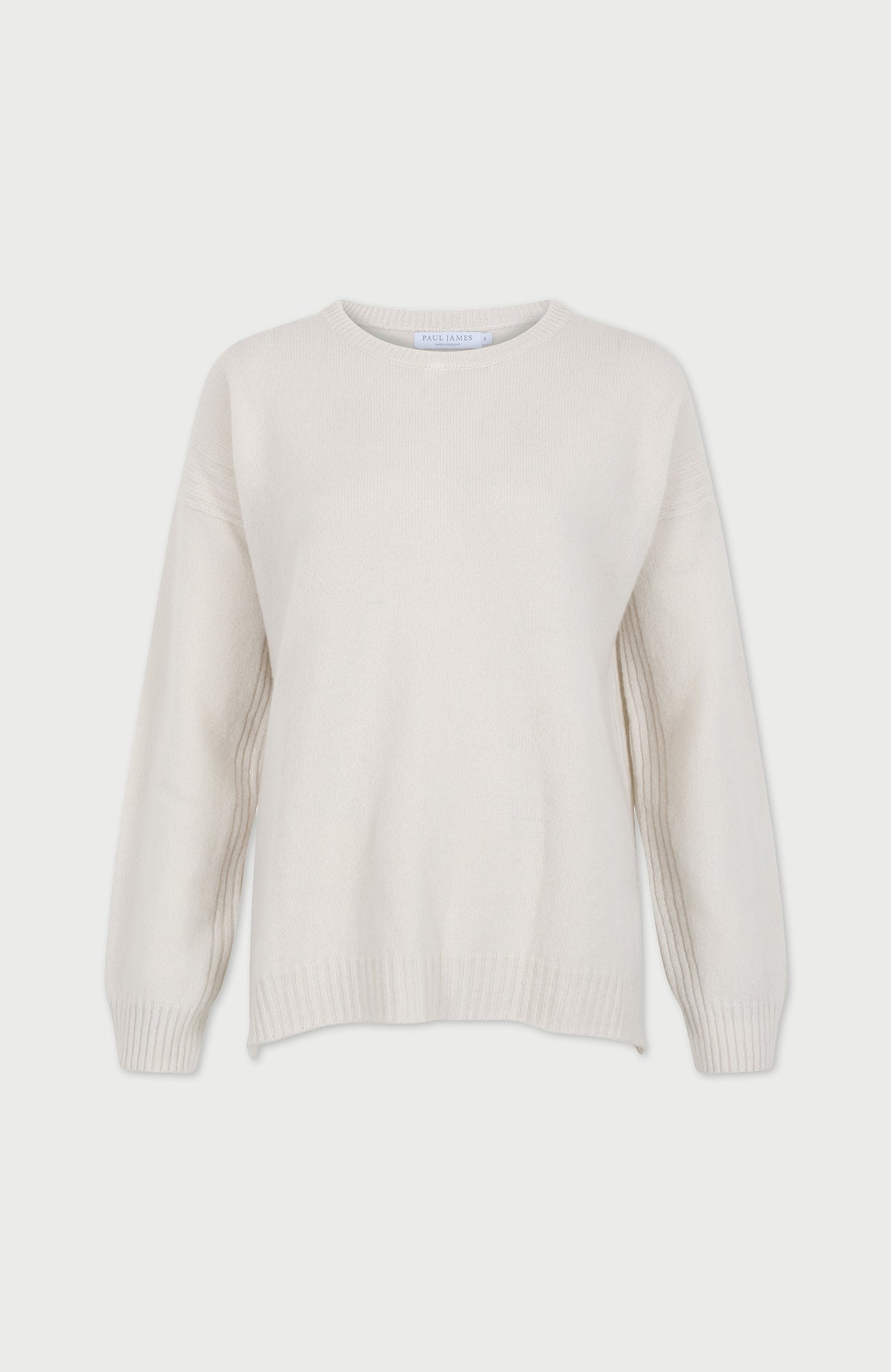 Womens Lambswool Drop Shoulder Jumper