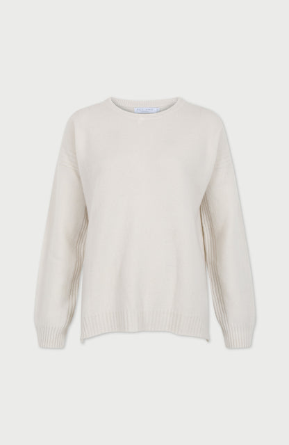 Womens Lambswool Drop Shoulder Jumper