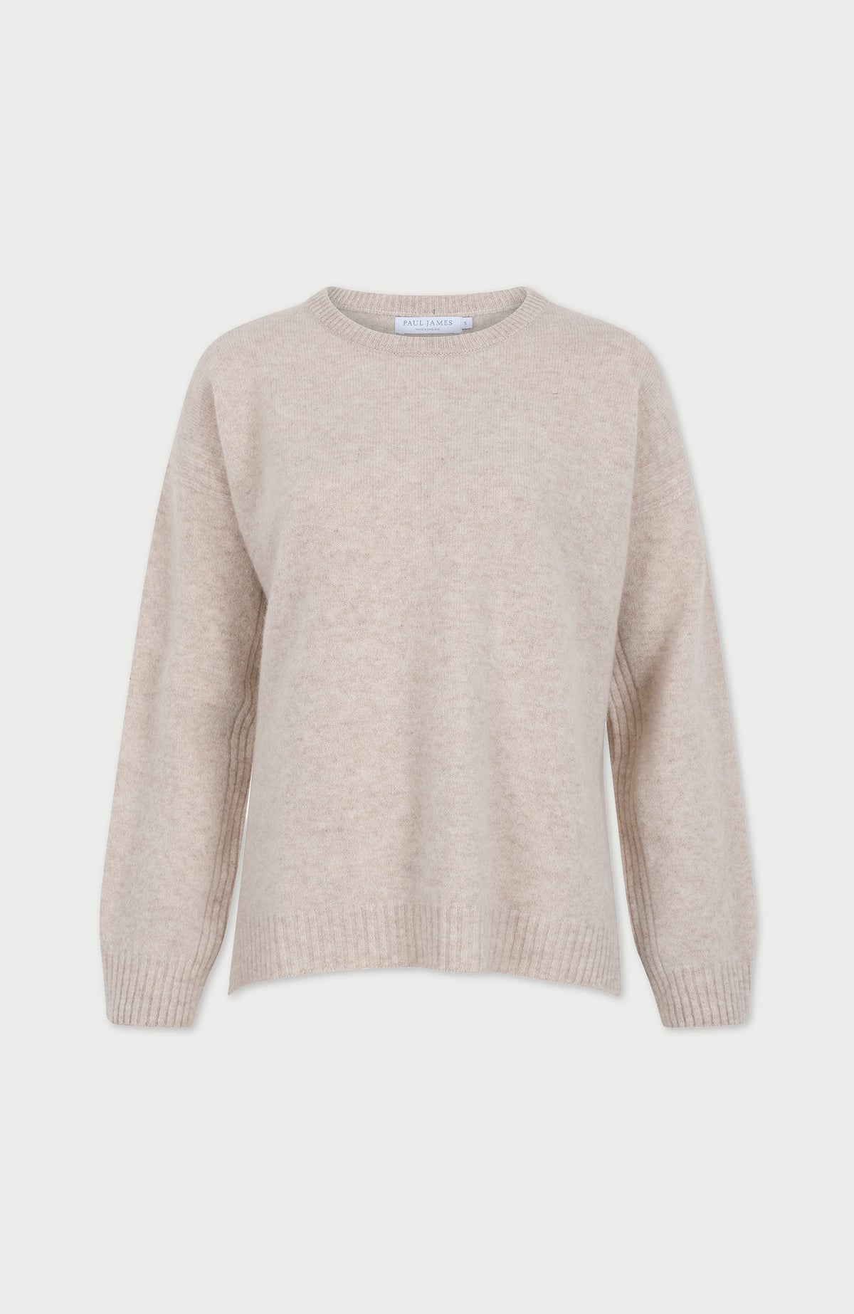 Womens Lambswool Drop Shoulder Jumper