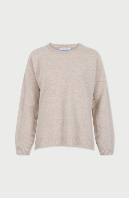 Womens Lambswool Drop Shoulder Jumper