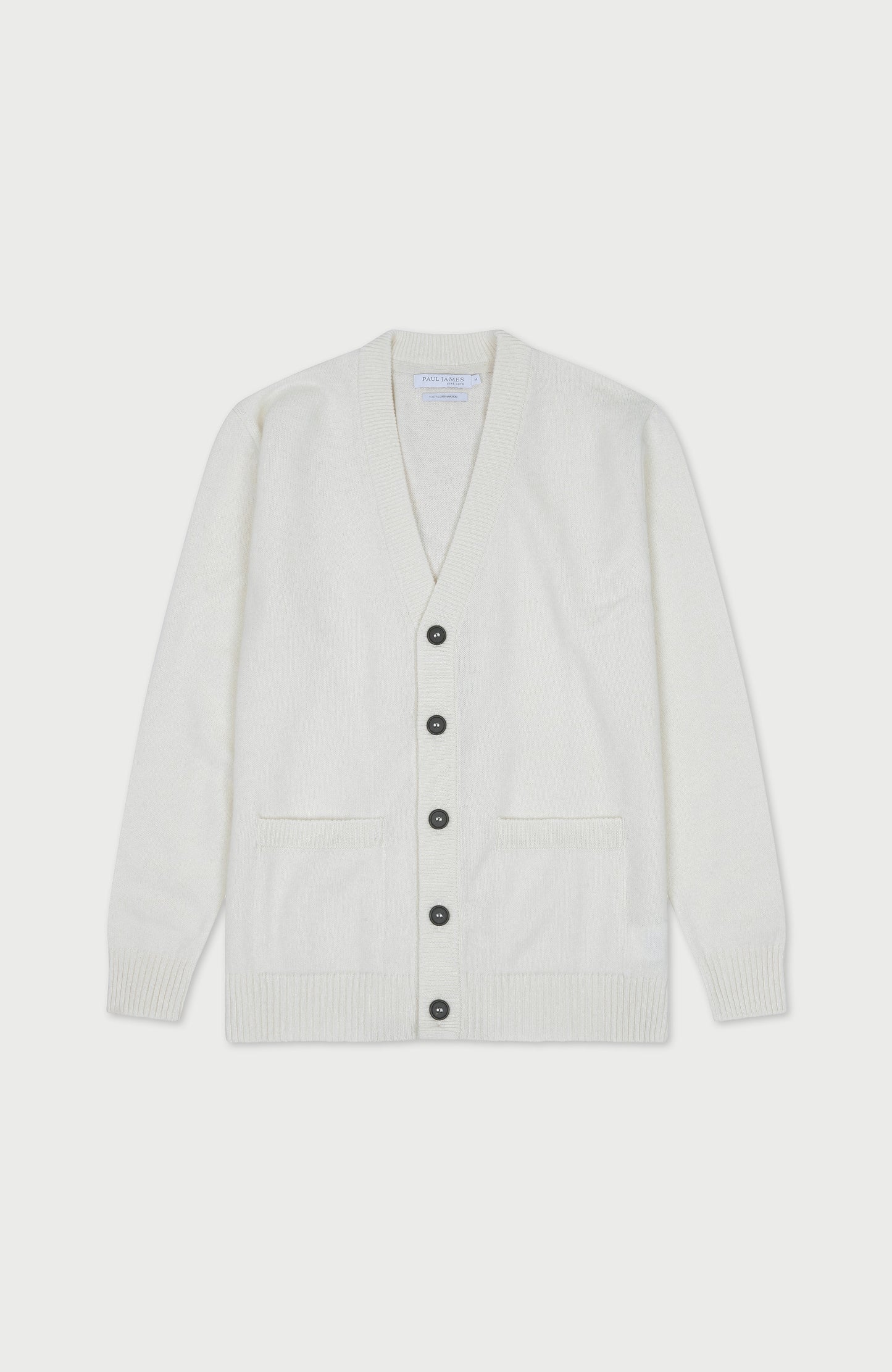 Mens Lambswool Cardigan