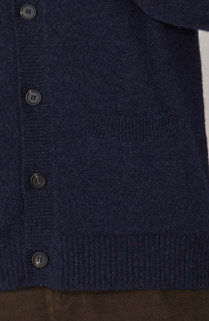 Mens Lambswool Cardigan