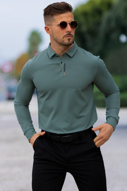 Cavaliere Men's Long Sleeve Shirt – Smart Casual Fit