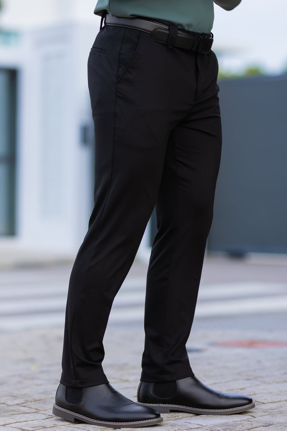 Capriccio Men's Ankle Pants – Tailored Stretch Fit