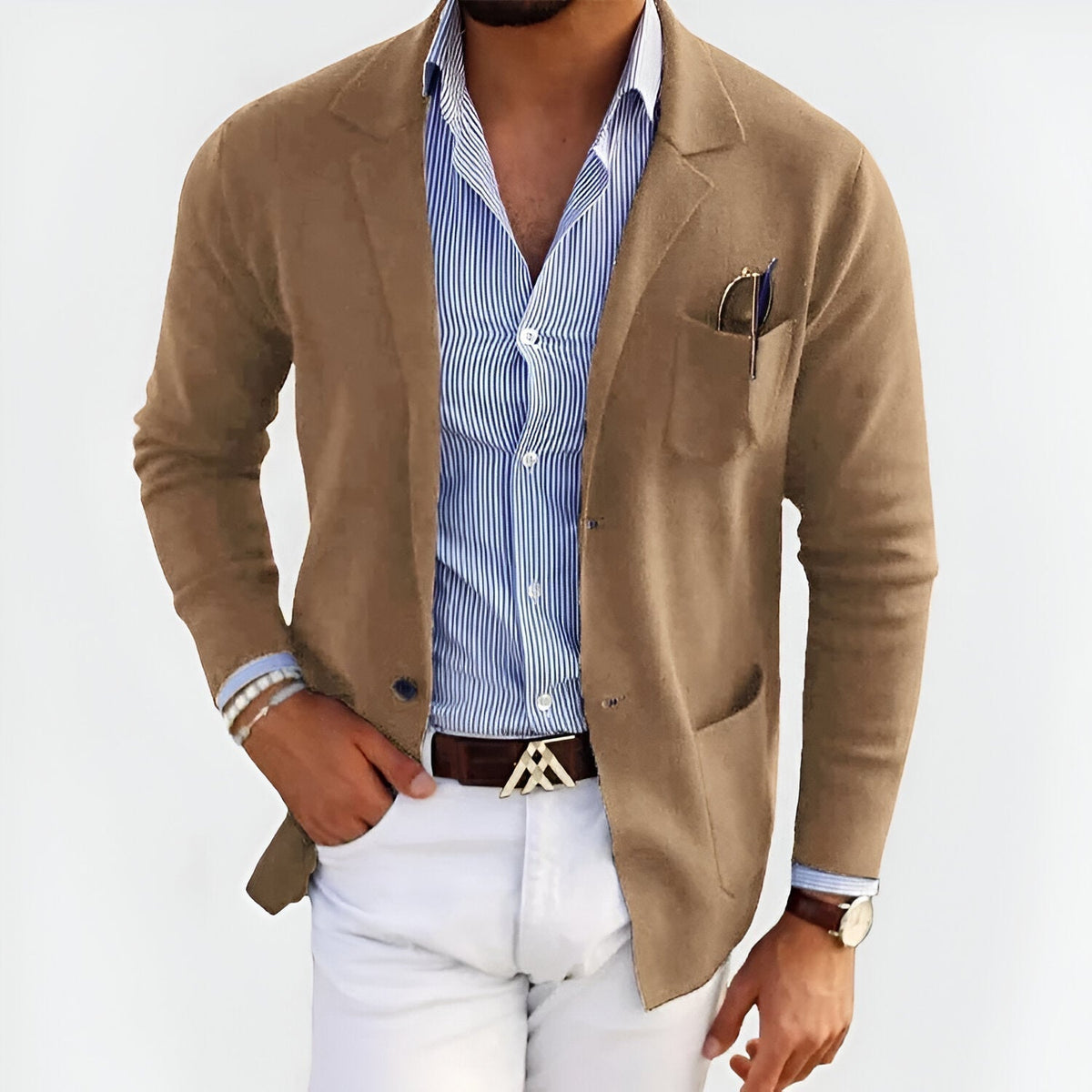 Modern fashion-forward casual jacket for men | Jericho