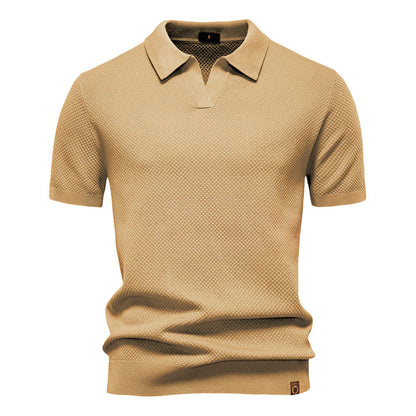Verona Men's Mesh Polo Shirt – Breathable Short Sleeve