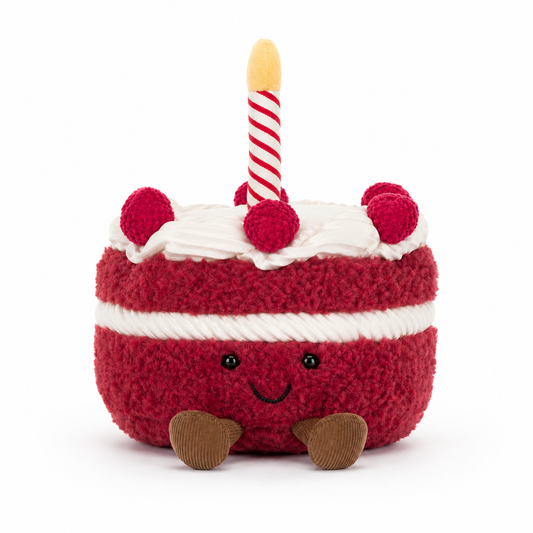 Red Velvet Cake Plush Toy