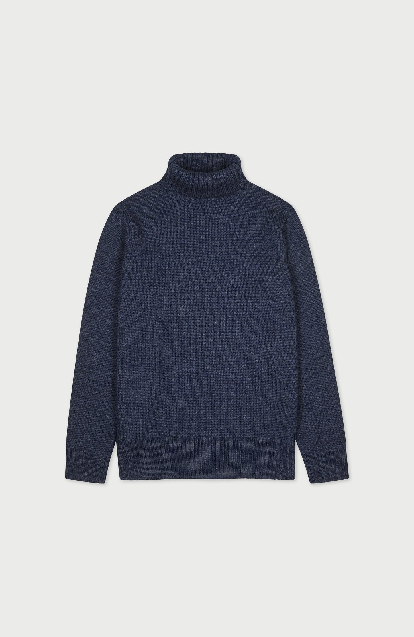 The Fitted Submariner - Roll Neck Merino Wool Jumper