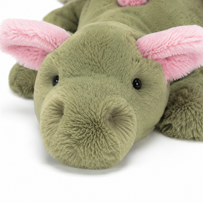 Matcha pink Dragon Green Plush Toy – 50cm