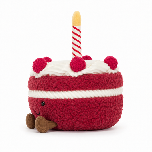 Red Velvet Cake Plush Toy