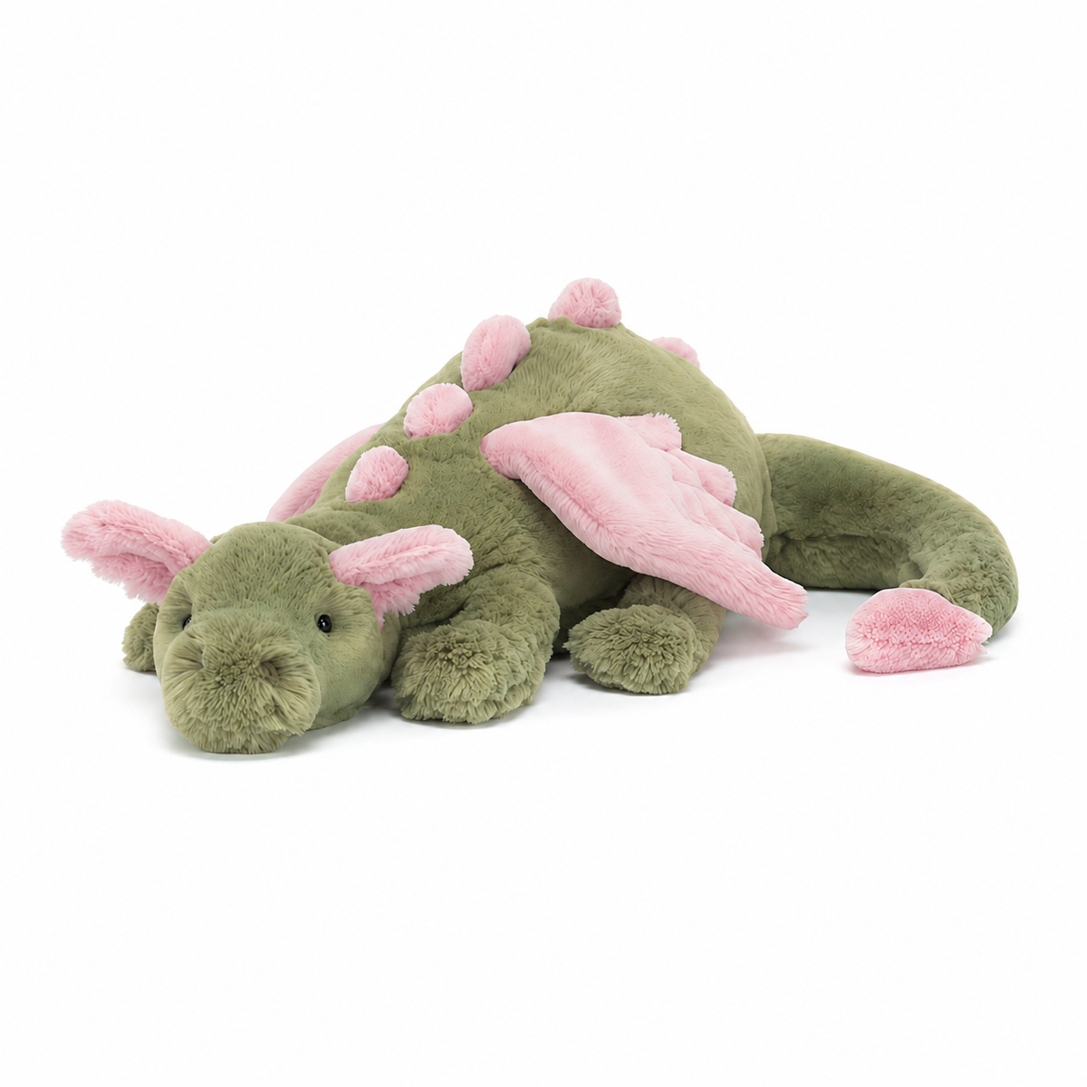 Matcha pink Dragon Green Plush Toy – 50cm