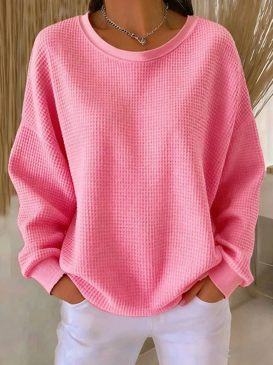 Classic relaxed everyday knit sweater for women | Nova