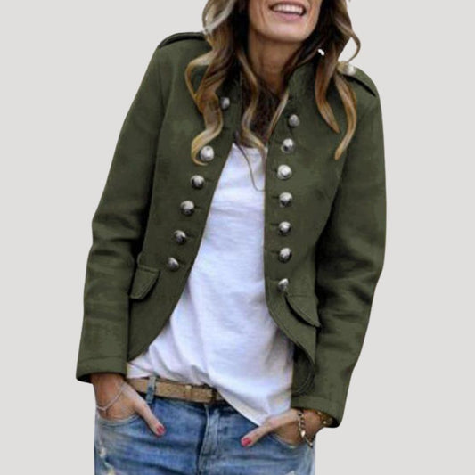 Military-inspired tailored everyday blazer for women | Colette