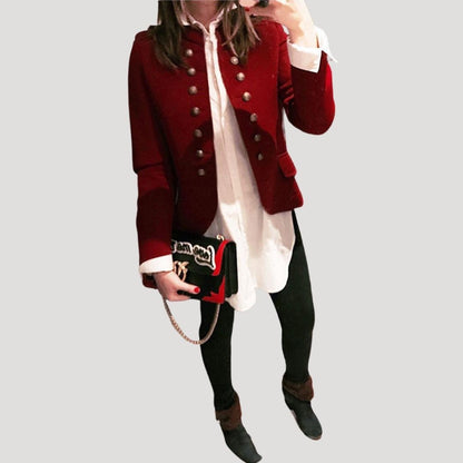 Military-inspired tailored everyday blazer for women | Colette