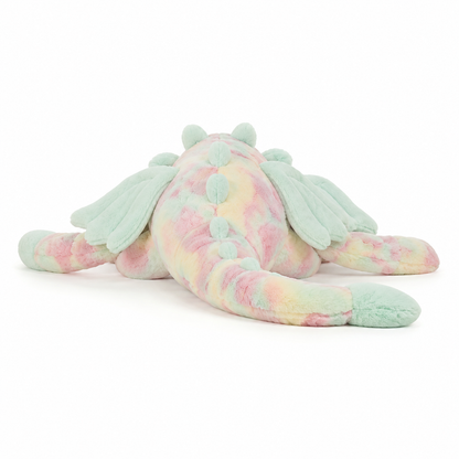 Rainbow Dragon Plush Toy – 50 cm