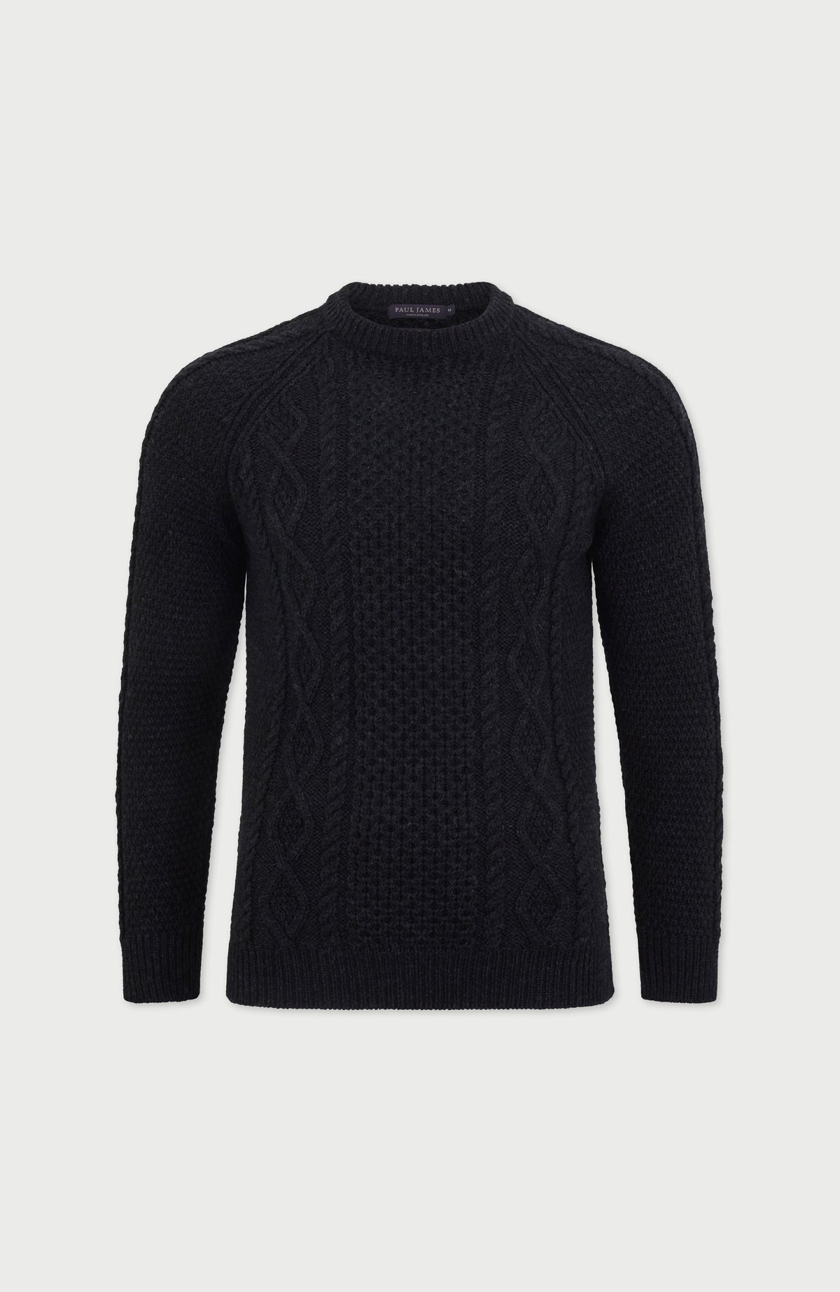 Mens Chunky Merino Wool Fisherman's Jumper