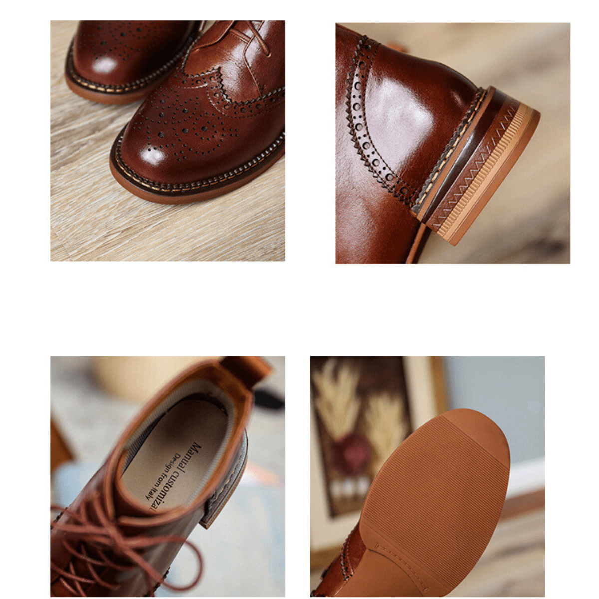 Heritage Style Lace-up Boots