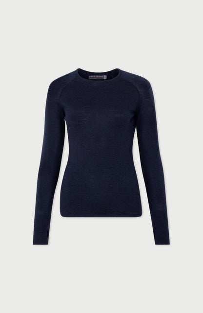 Womens Midweight Merino Activewear Training Top