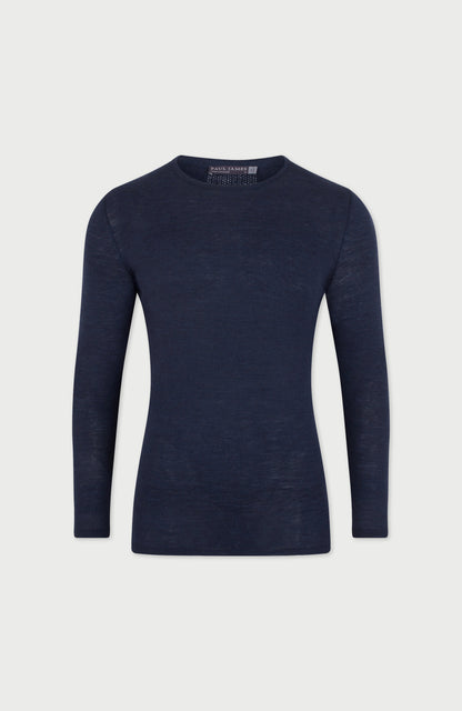 Mens Midweight Merino Activewear Base Layer Top