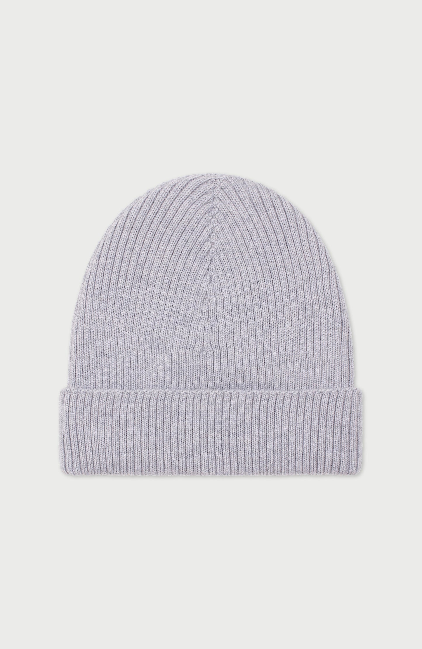 Womens Ribbed Extra Fine Merino Wool Beanie