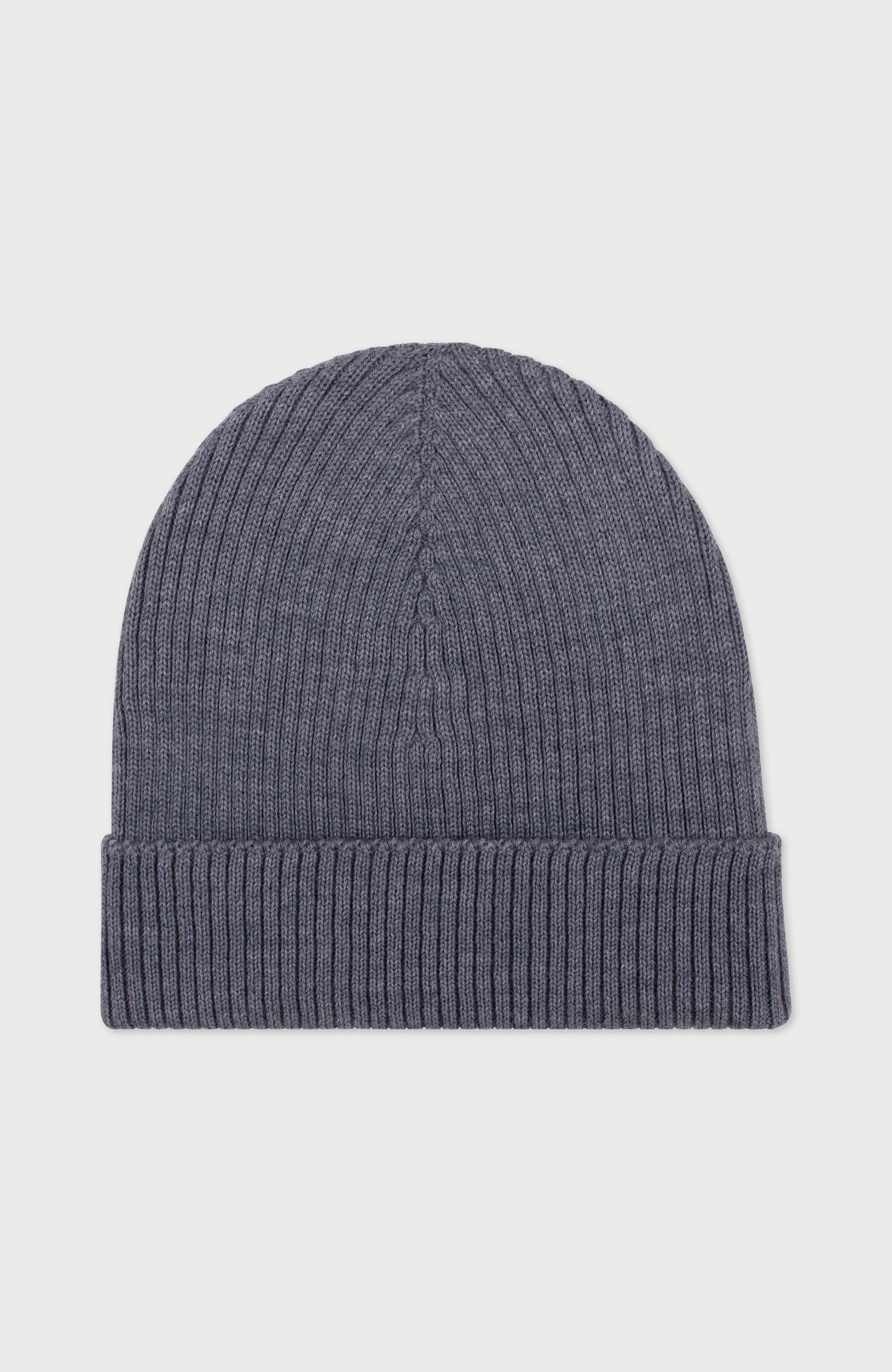 Womens Ribbed Extra Fine Merino Wool Beanie