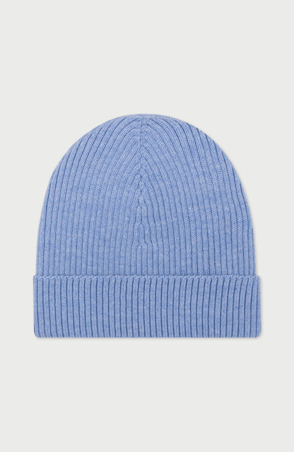 Womens Ribbed Extra Fine Merino Wool Beanie