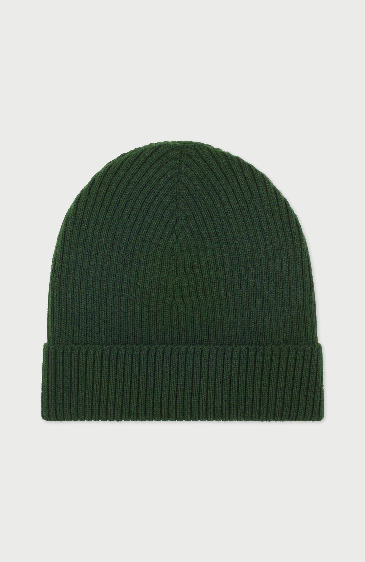 Womens Ribbed Extra Fine Merino Wool Beanie