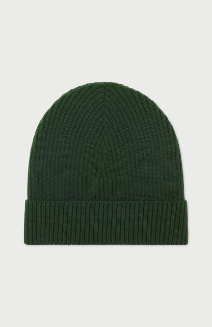 Womens Ribbed Extra Fine Merino Wool Beanie