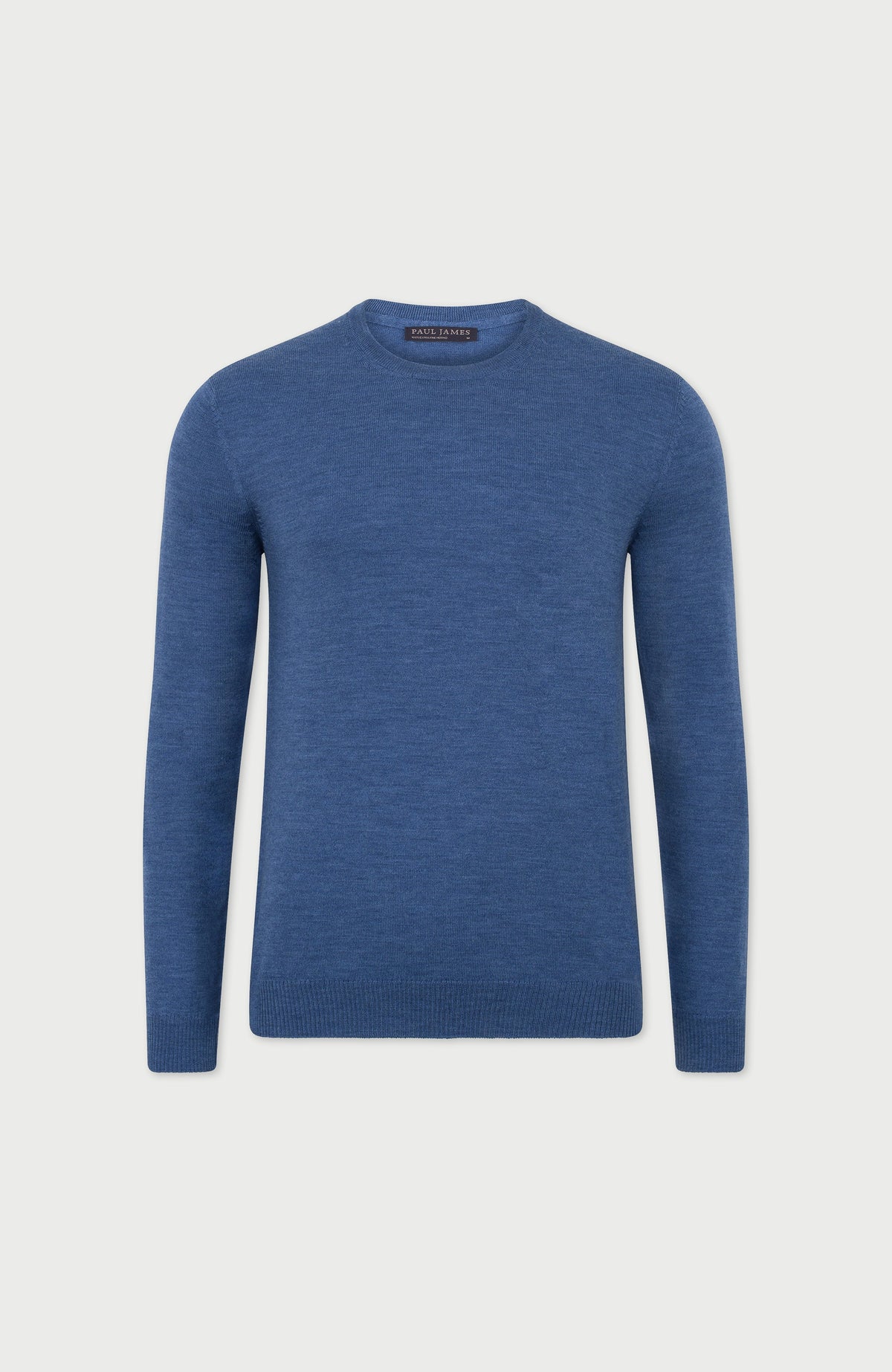 Mens Extra Fine Merino Wool Crew Neck Jumper