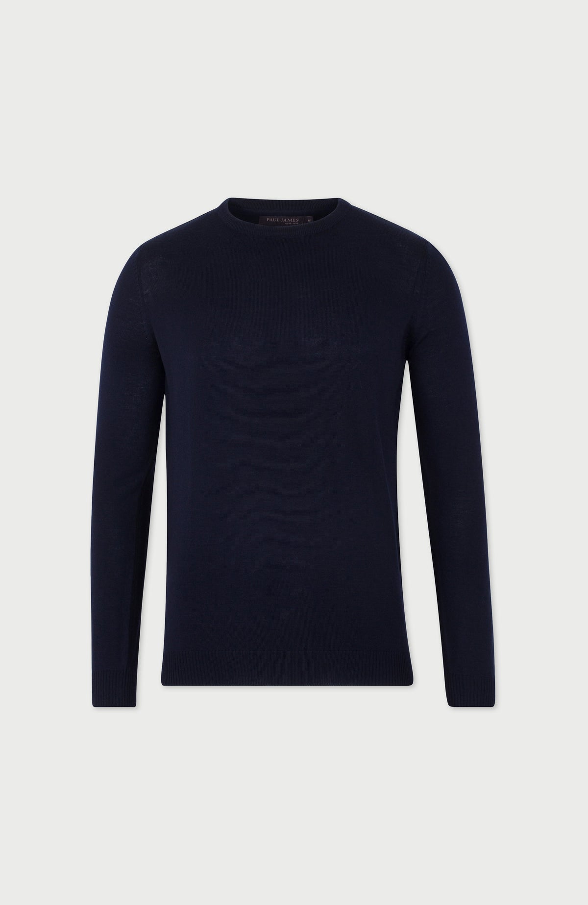 Mens Extra Fine Merino Wool Crew Neck Jumper