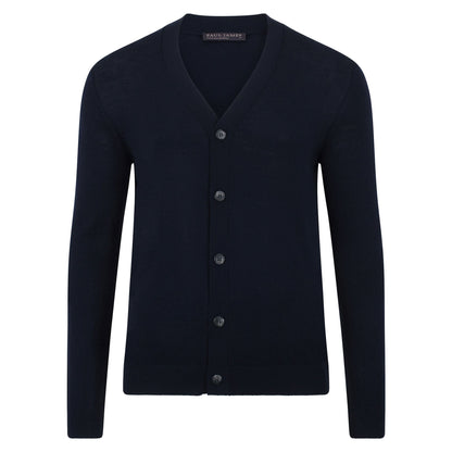 Mens Extra Fine Merino Wool Cardigan