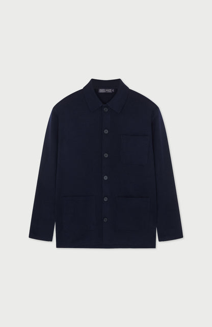 Mens Extra Fine Merino Wool Work Shirt