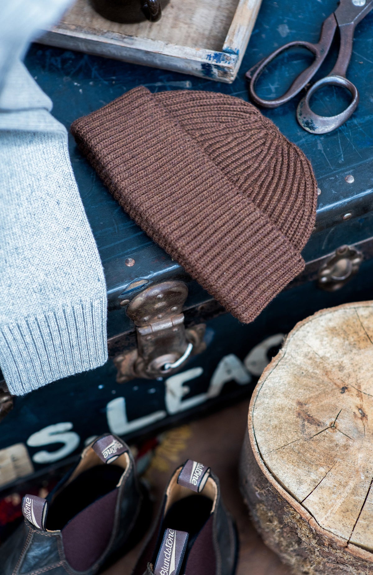 Heavyweight Extra Fine Merino Fisherman Beanie