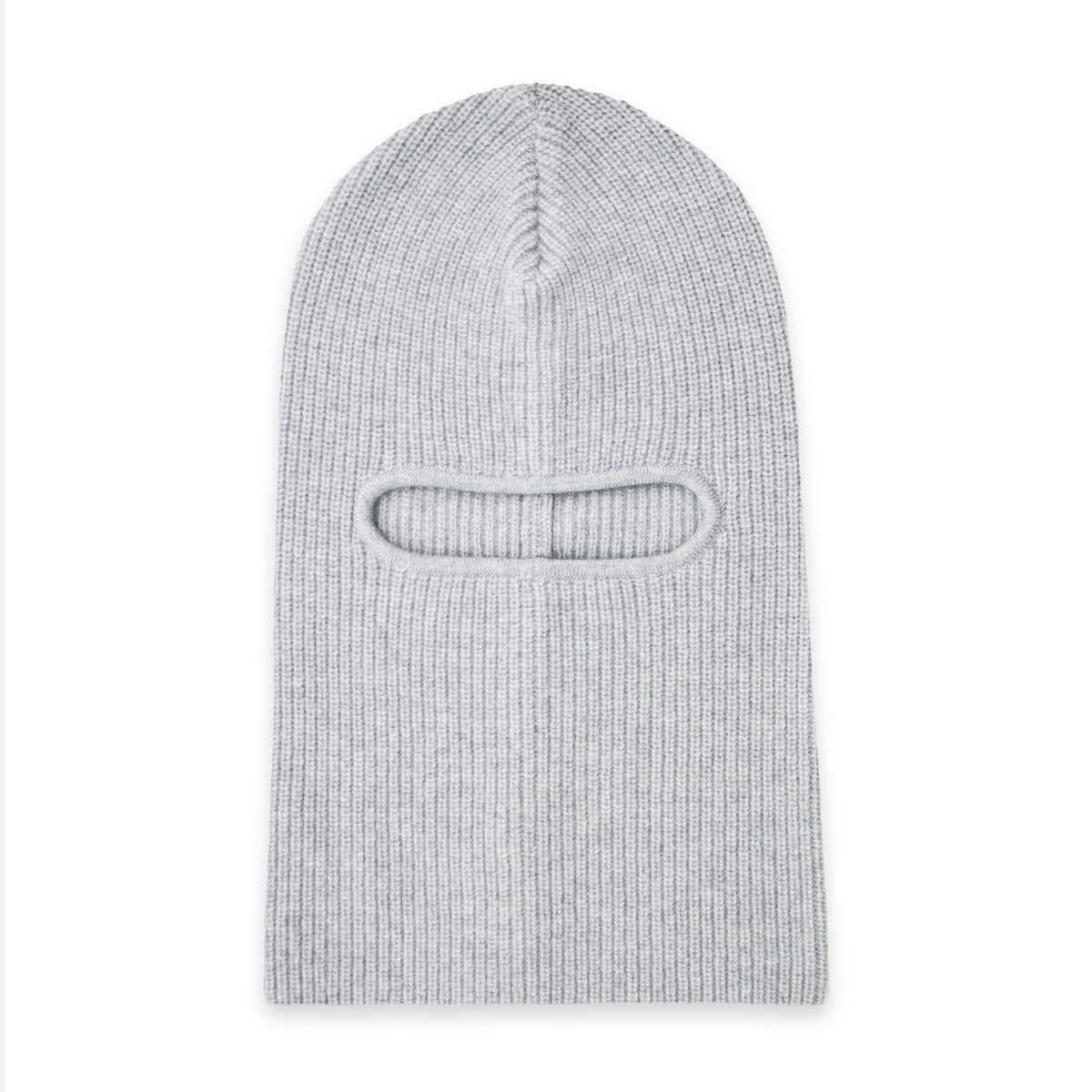 Merino Cashmere Fisherman Rib Balaclava