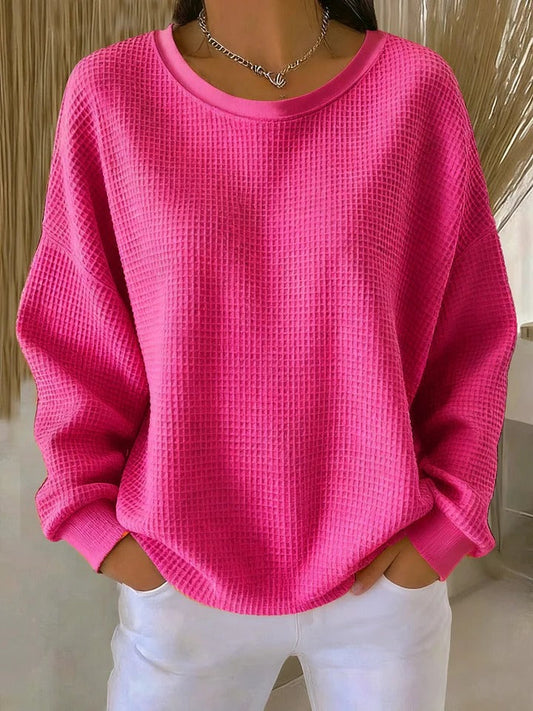 Classic relaxed everyday knit sweater for women | Nova