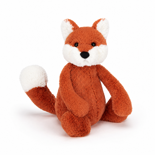 Shy Fox Plush Toy – 31 cm