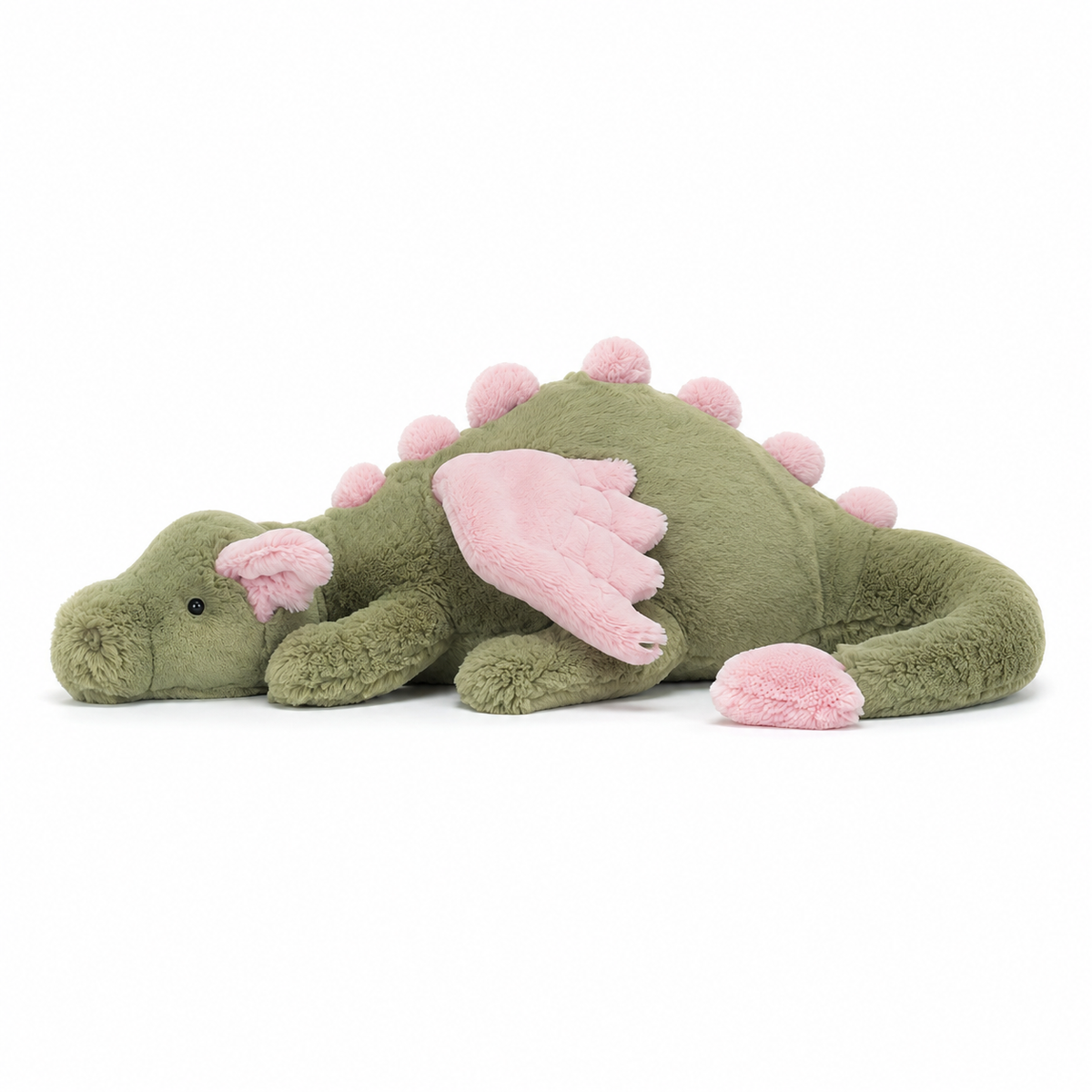 Matcha pink Dragon Green Plush Toy – 50cm