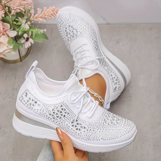 Supportive sneakers with sparkling detail for women | Bonnie