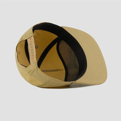 Flat Brim 5-Panel Nylon Camper Cap