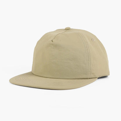 Flat Brim 5-Panel Nylon Camper Cap