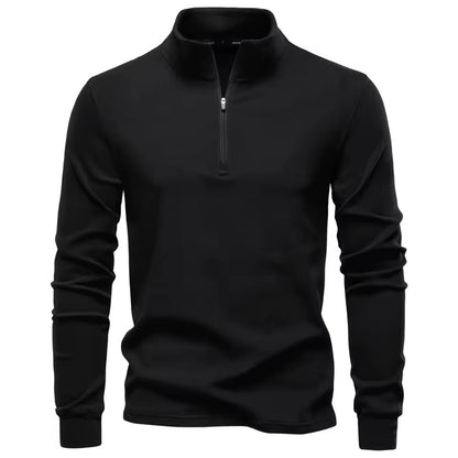 Sereno Men's Quarter-Zip Pullover – Lightweight Sweater