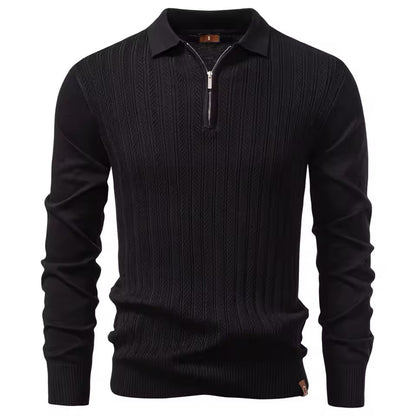 Torri Men's Quarter-Zip Cardigan – Lightweight Knit