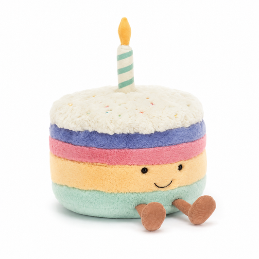 Rainbow Cake Plush Toy –26cm