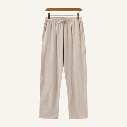 Milford Linen Trousers Relaxed Structure