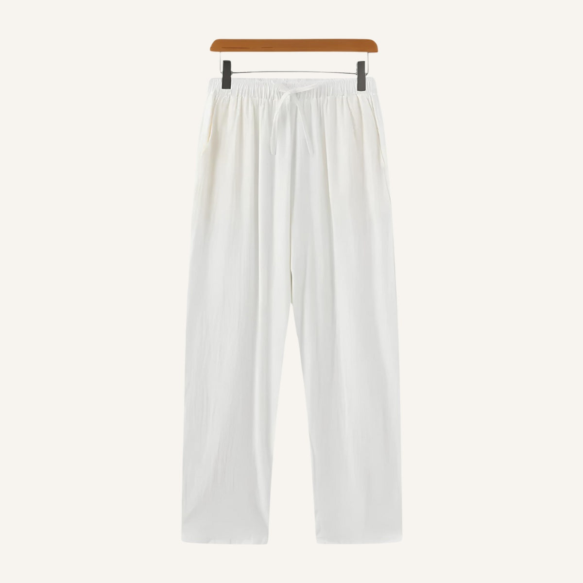 Milford Linen Trousers Relaxed Structure