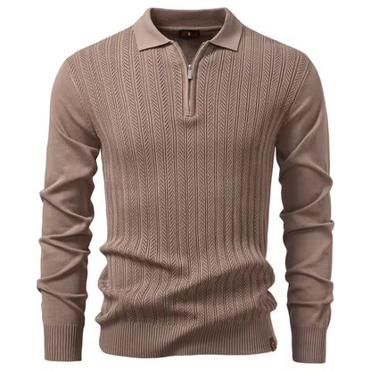 Torri Men's Quarter-Zip Cardigan – Lightweight Knit