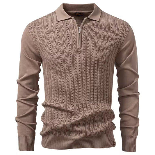 Torri Men's Quarter-Zip Cardigan – Lightweight Knit
