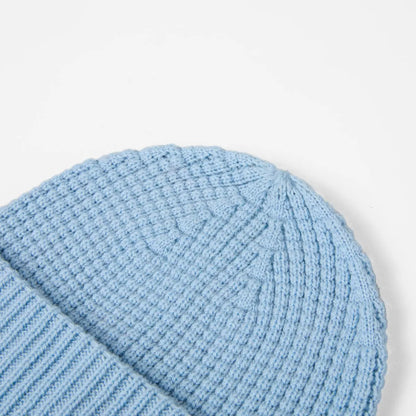 Blank Wool Waffle Knit Beanie