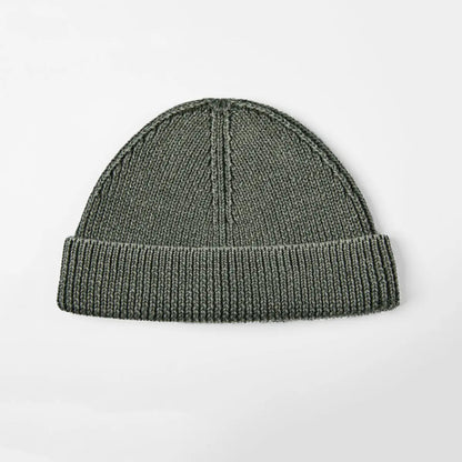 Short Fisherman Cotton Beanie Hat