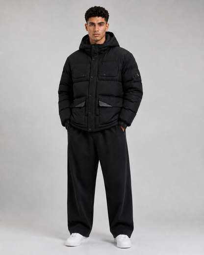 Ventoux Men’s Hooded Down Parka Jacket